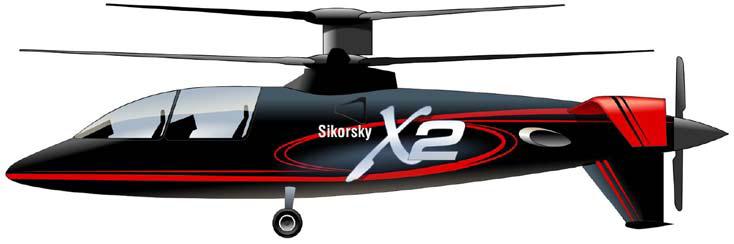 Sikorsky art of the X2 demonstrator