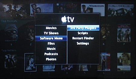 Apple TV SoftwareMenu