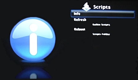 Apple TV SoftwareMenu