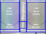 SanDisk's 32nm NAND flash die