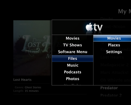 Apple TV wonky screengrab