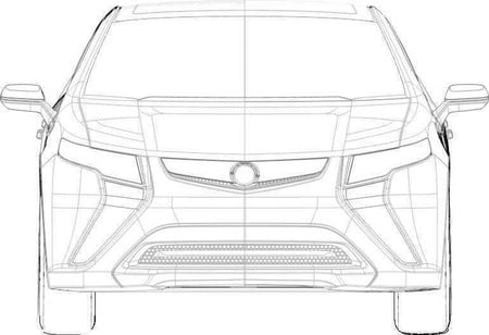 GM Ampera sketch