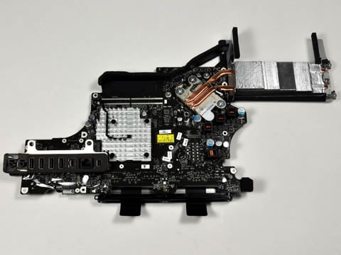 Inside the 20-inch iMac: the motherboard