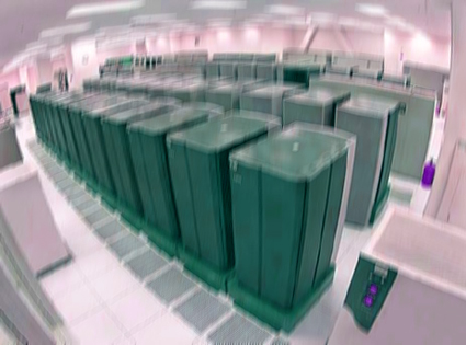 Fuzzy data centre