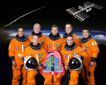 The Discovery STS-119 crew