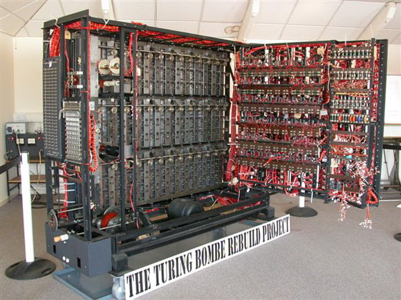 Bletchley Park's replica Turing Bombe