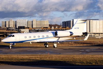 EMC Gulfstream jet