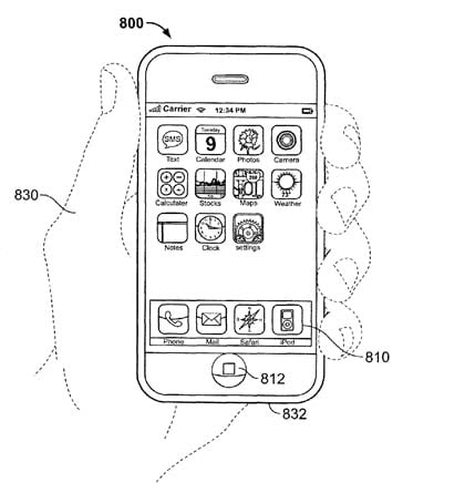 Apple biometric-security patent