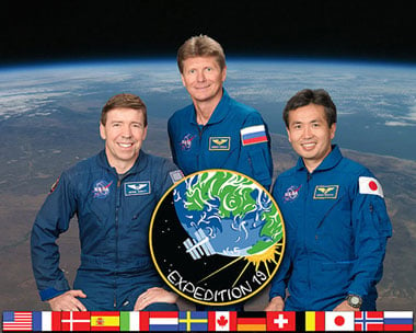 The Expedition 19 Crew. Pic: NASA