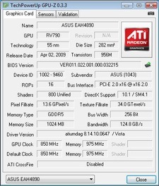 Asus Radeon HD 4890