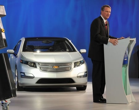GM's departing CEO, Rick Wagoner