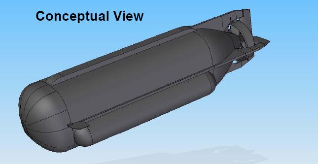 US Navy concept pic of the new SWCS minisub