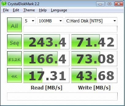 Intel X25-M update CrystalDisk