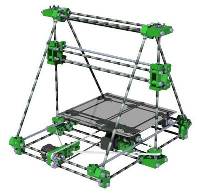 Rendered prototype RepRap 2