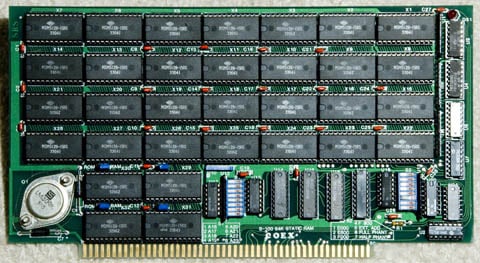 This Old Box - S-100 COEX RAM card