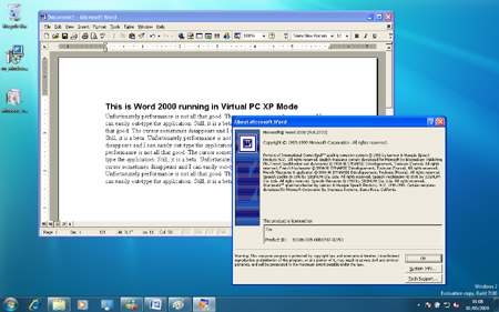 how to access windows xp mode windows 7