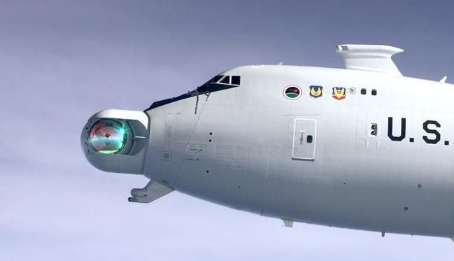 The Airborne Laser nose turret