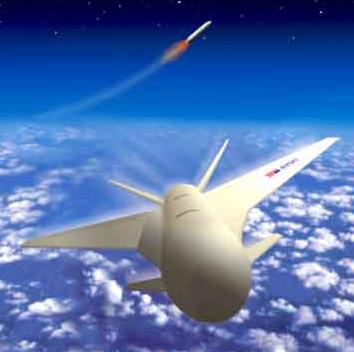 US Air Force concept of the Reusable Booster in action