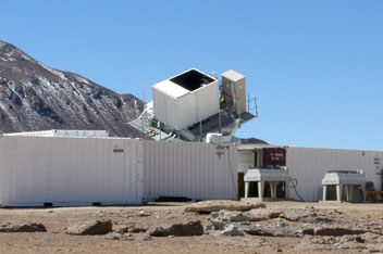 The QUIET instrument in Chile's Atacama desert