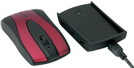 Targus Wireless Mouse with 3-port USB Hub