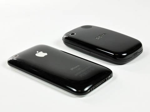 Palm Pre and iPhone case comparison