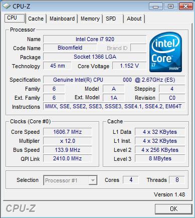 i7 920 Stepping C0