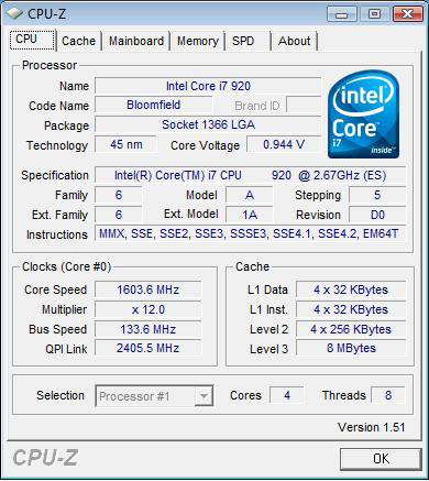 i7 920 Stepping D0