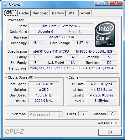 i7 975 Stepping D0