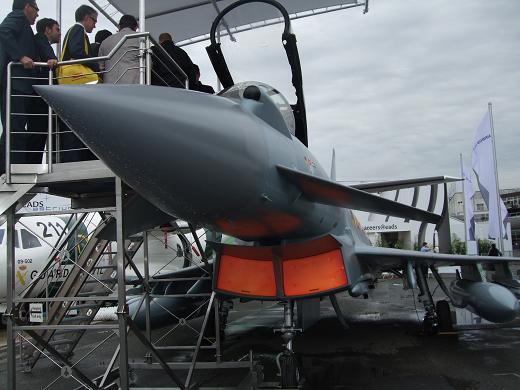 Eurofighter on sale at the Paris Airshow 2009