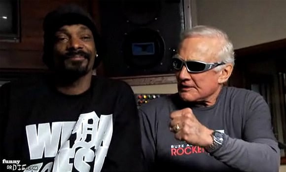 Snoop Dogg and Buzz Aldrin