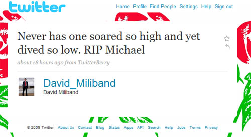Fake Miliband Tweet