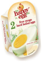 Happy Egg Company pack of preboiled eggs