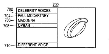 Apple voice-modification patent illustration