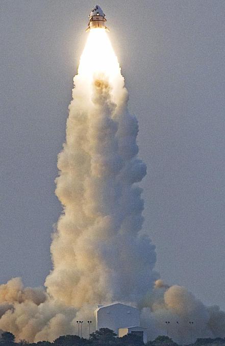 The Max Launch Abort System tested at Wallops Island