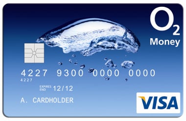 O2 Pre-Paid Credit Card