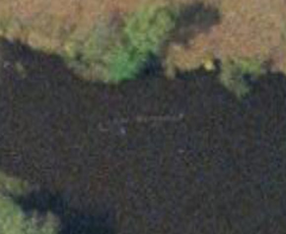 Mystery object in Greenock lake caught on Google Earth
