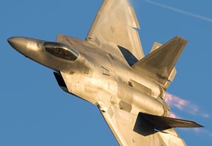 The F-22 Raptor. Pic: Lockheed Martin