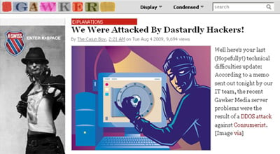 Gawker floored by Dastardly (& Muttley) hacking krew