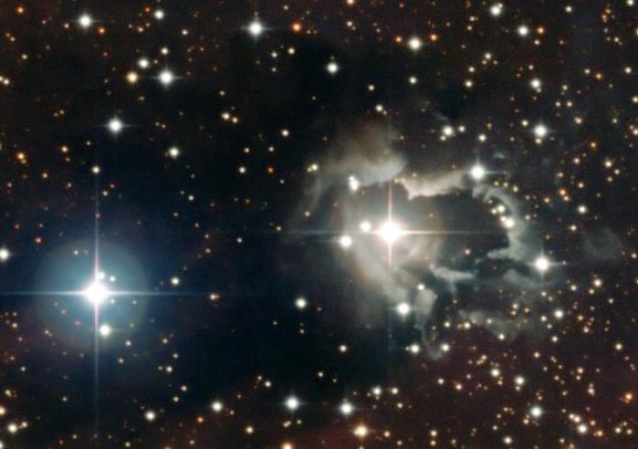 The star HD87643, imaged by the ESO's 2.2-metre telescope at La Silla