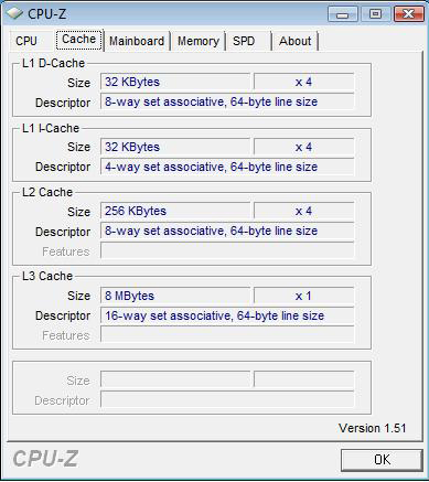 CPU-Z: Core i7 870