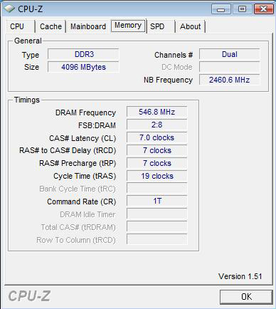 CPU-Z: Core i7 870