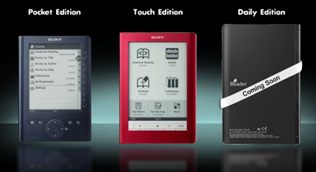 Sony e-book Readers