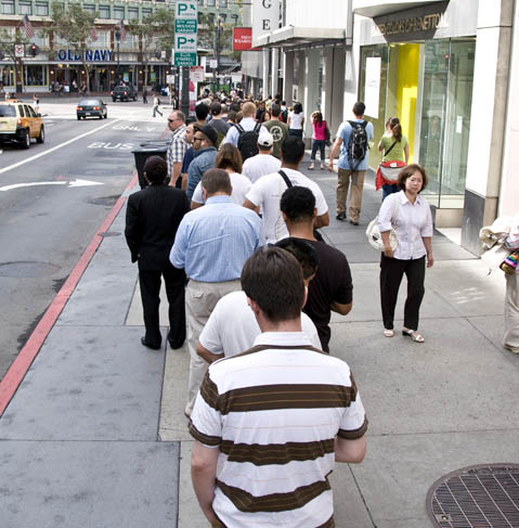 Snow Leopard launch in San Francisco