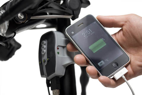 Dahon BioLogic FreeCharge bicycle-powered USB charger