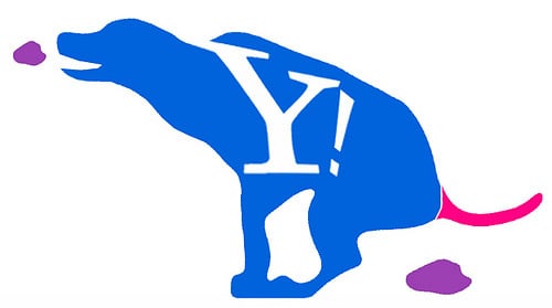 An alternative Yahoo! logo, courtesy of a Flickr user