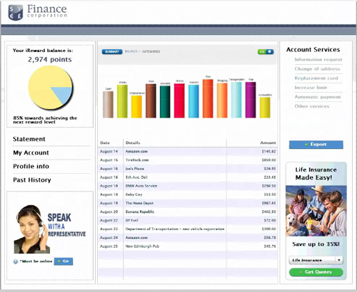 PDF Portfolio bank statement