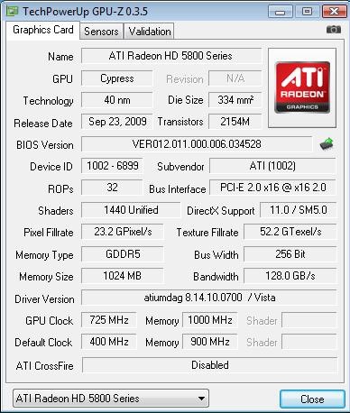 AMD Radeon HD 5850