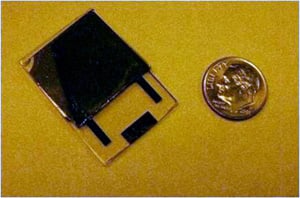 The sulphur-isotope battery developed by Jae Kwon. Credit: MU