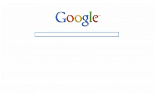 Ultra Minimal Google