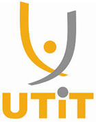 The UTIT logo, resembling a breast